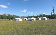 Touristencamp am Khuvsgul-See
